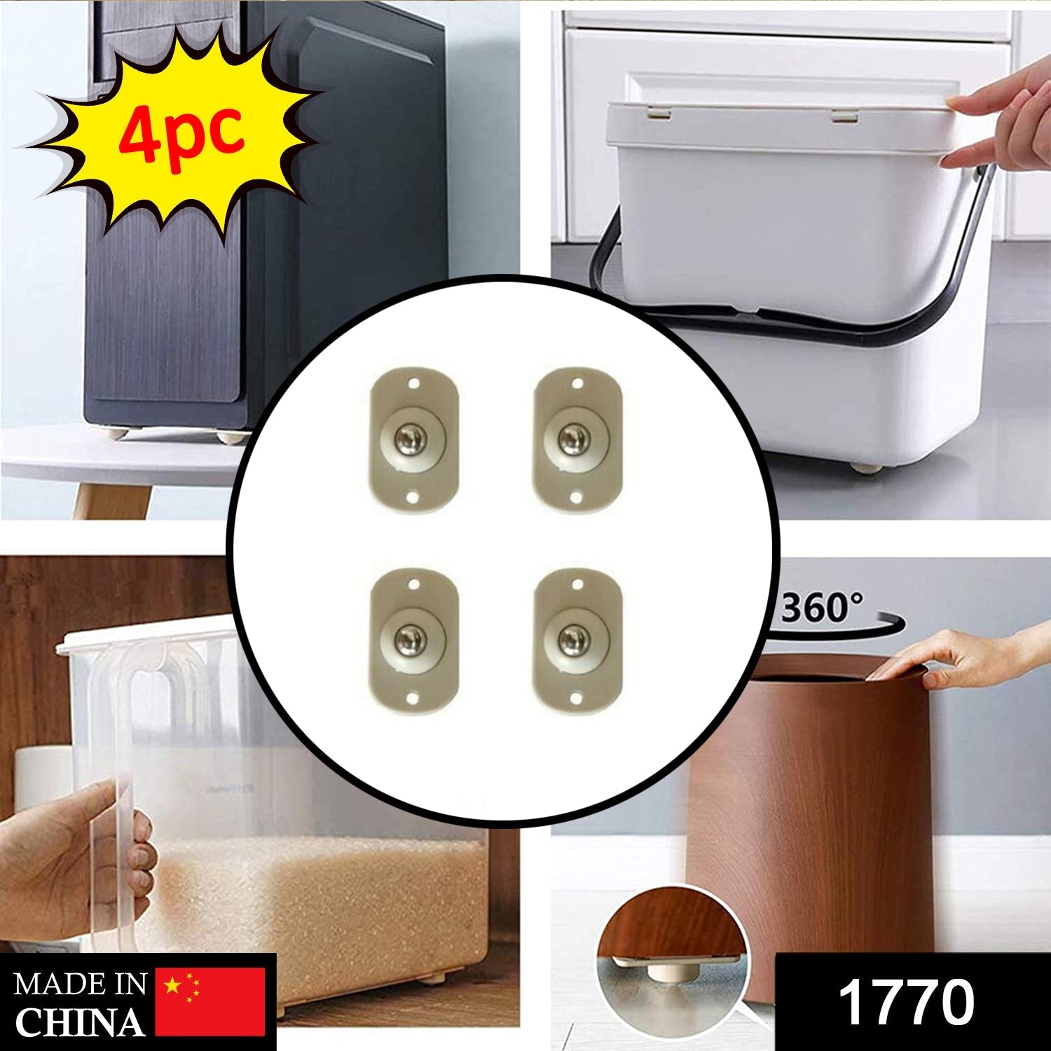 Self adhesive mini casters for easy furniture movement Self adhesive mini casters for easy furniture movement
